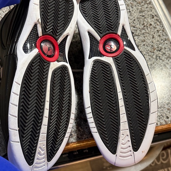 Jordan Black and White Athletic Shoes(Size 11 good shape) - Picture 6 of 6